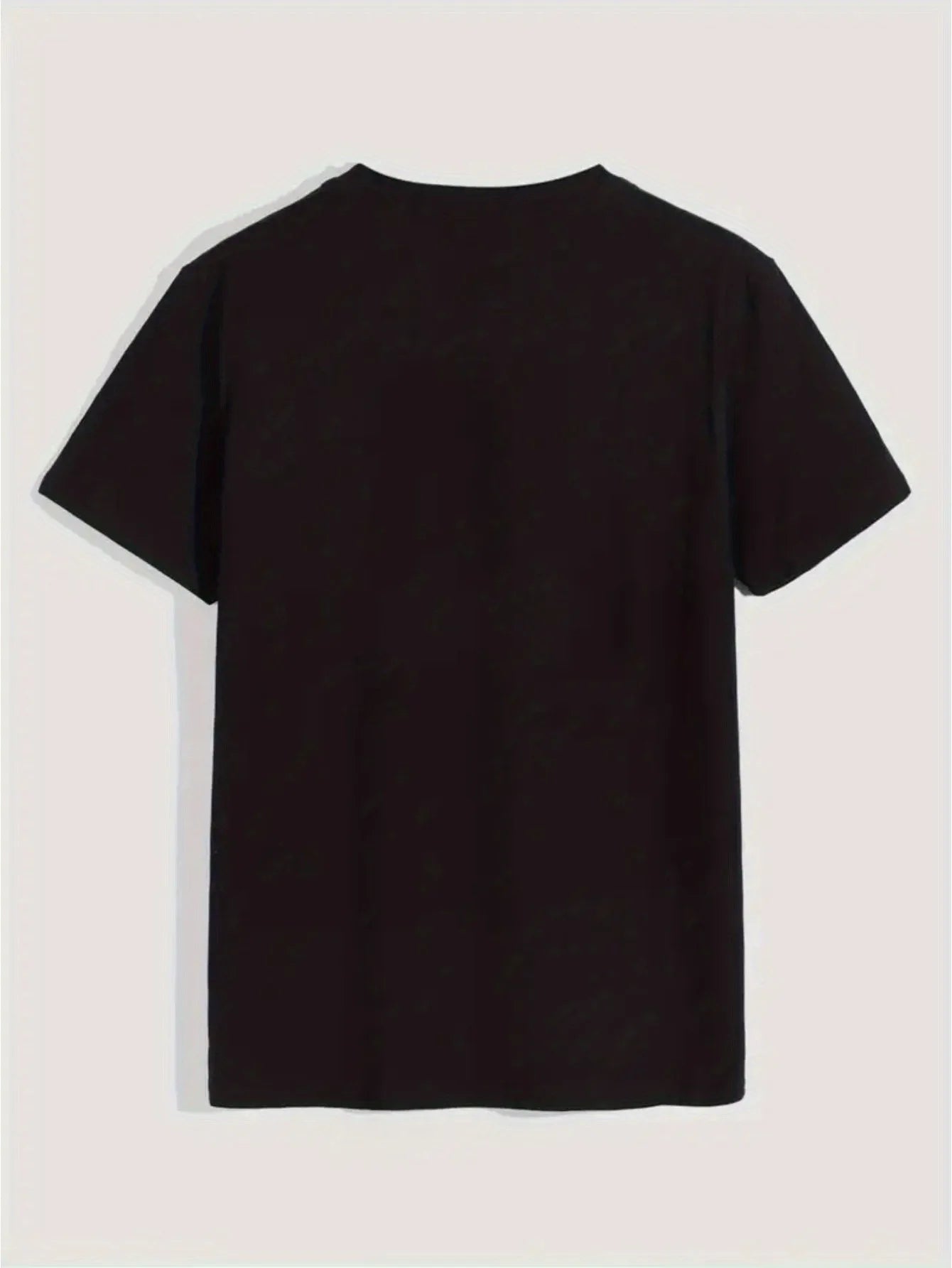 Summer men's  sports loose plus MILANO print comfortable short sleeved T-shirt top