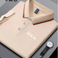 Summer New Embroidered Men's Short Sleeved Polo Shirt Fashion Design Golf Top Casual T-shirt